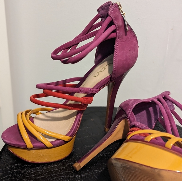 ALDO | strappy platform stilettos - Picture 6 of 10